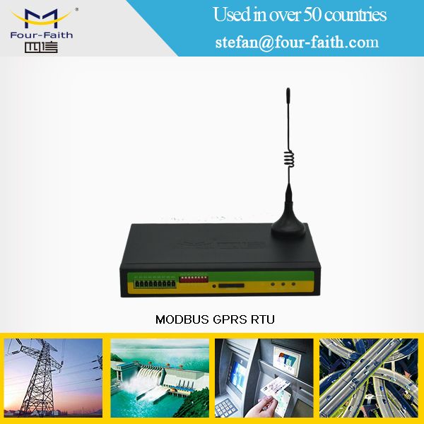 relay output wireless 3g RTU with digital input & sim slot for oil & gas