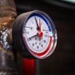 Pipelines with pressure gauge water