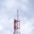 Signal post and sky