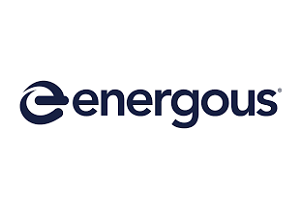 The logo of the company 'Energous'