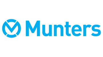 The logo of the company 'Munters'