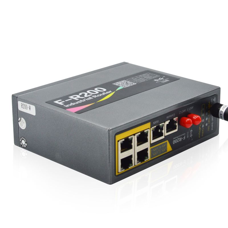 F-R200 Industrial Gigabit Cellular Router with I/O