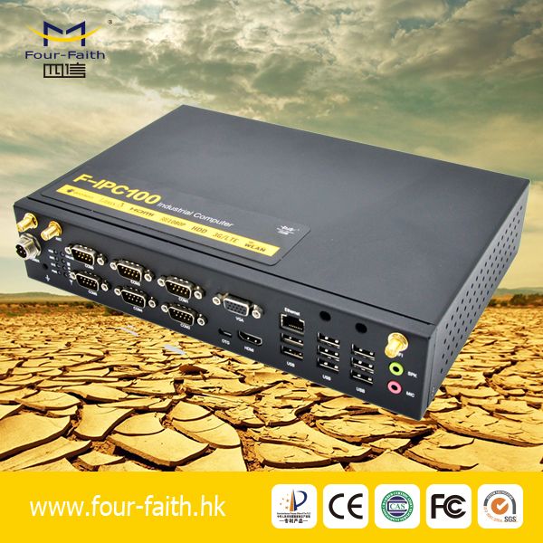 6 RS-232 Serial ports industrial personal compter