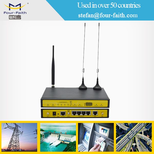 m2m rugged industrial wireless internet router for cctv camera 