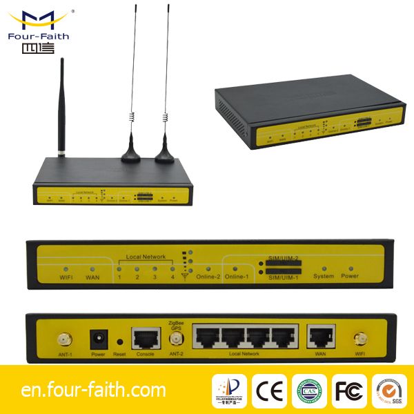 F3836 M2M VPN umts rugged industrial router din rail