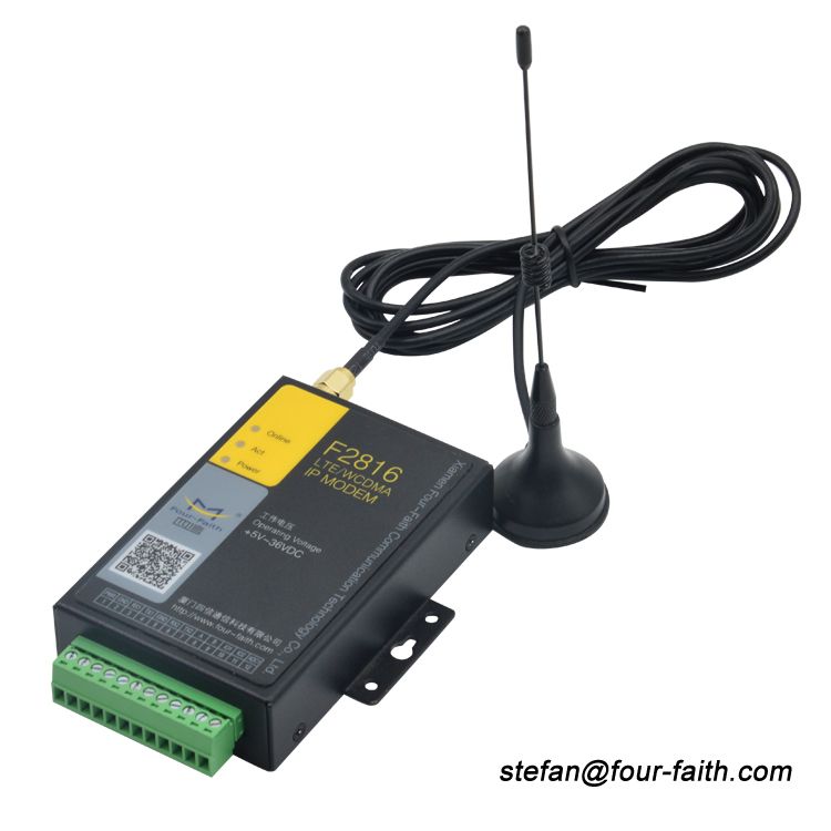 Industrial rs485 GSM modem with sim card slot