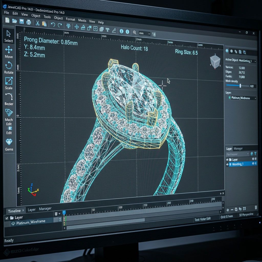 Jewellery CAD Design | Readymade CAD Files Online
