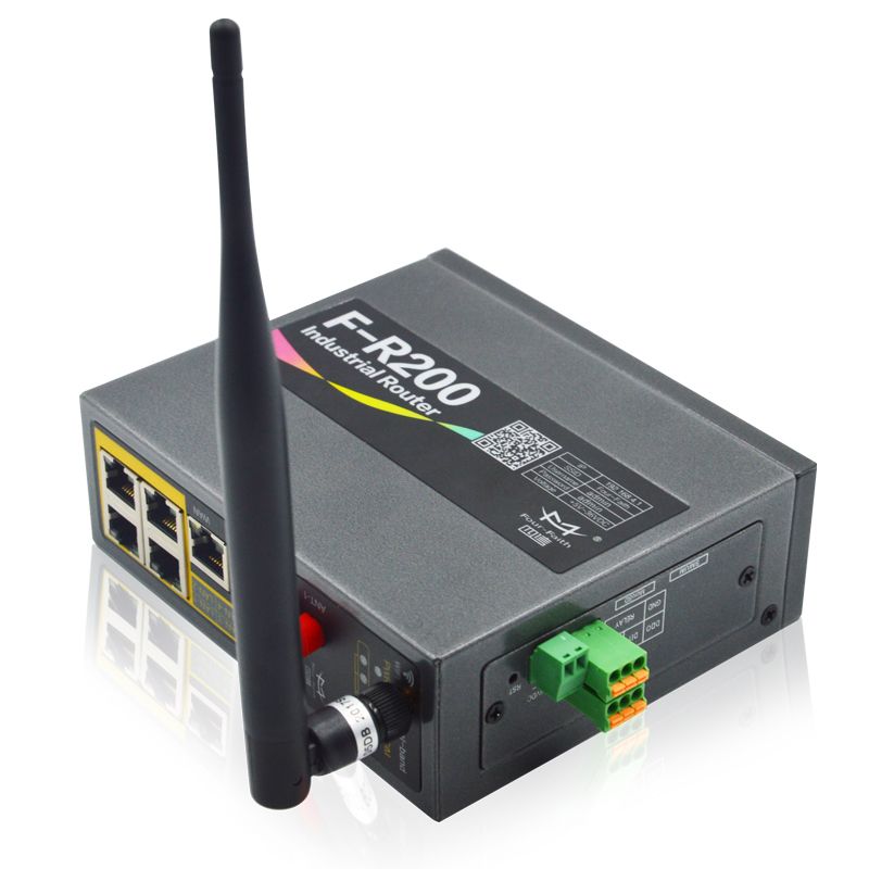 M2M industrial dual sim 4g lte wireless modem router with multiple ethernet port pour pos